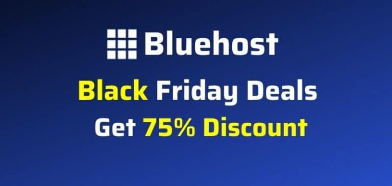 Bluehost Black Friday Deals 2022 : [Get 70% Off & Free Domain]