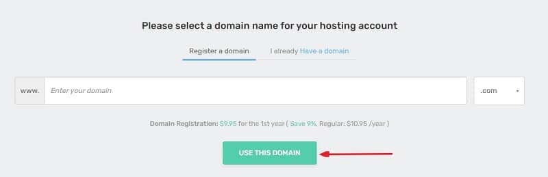 domain name setup